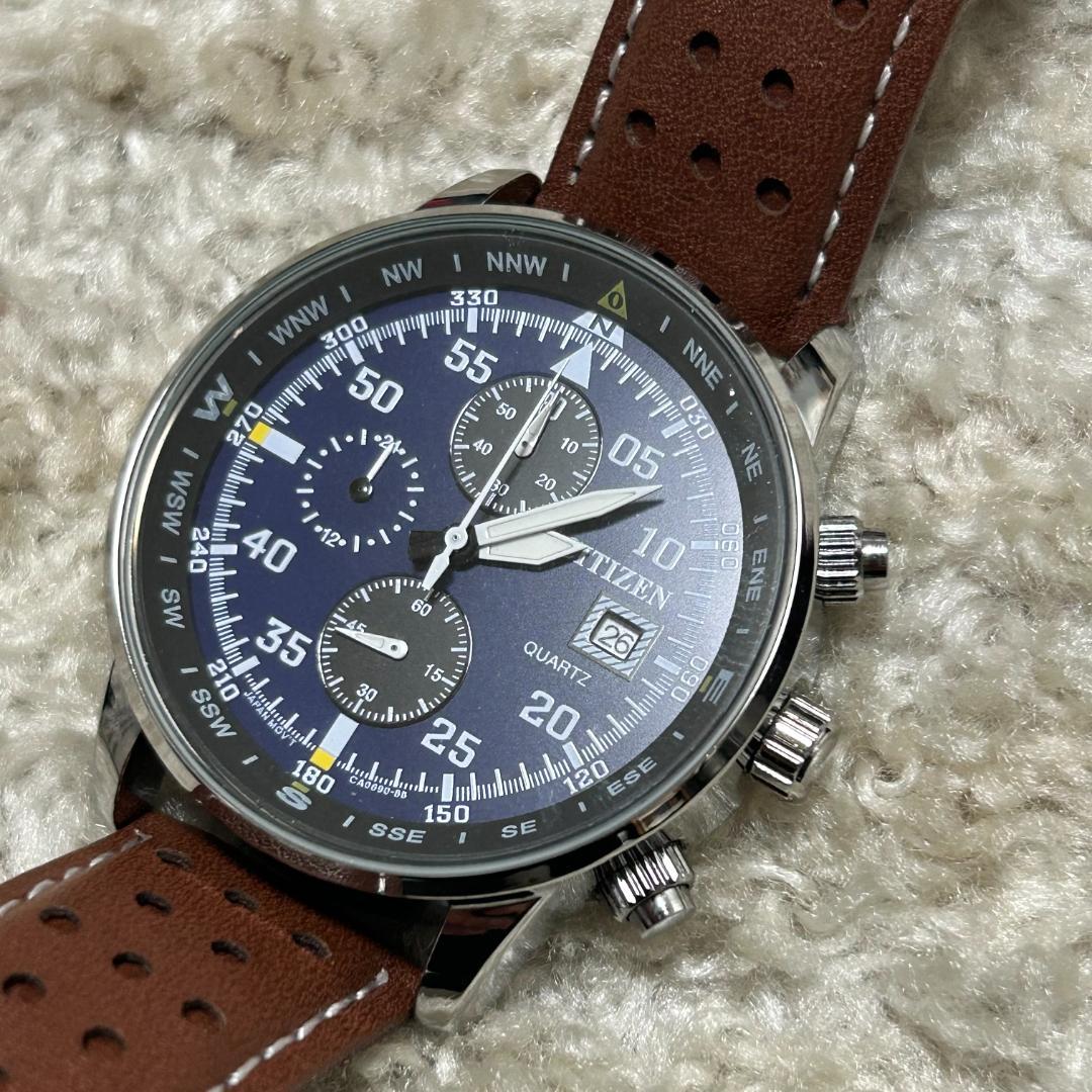 シチズン　エコドライブ　CA0690-88L　クロノグラフ　腕時計