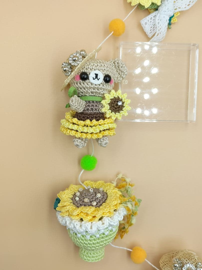 あみぐるみ　Cモビール　夏