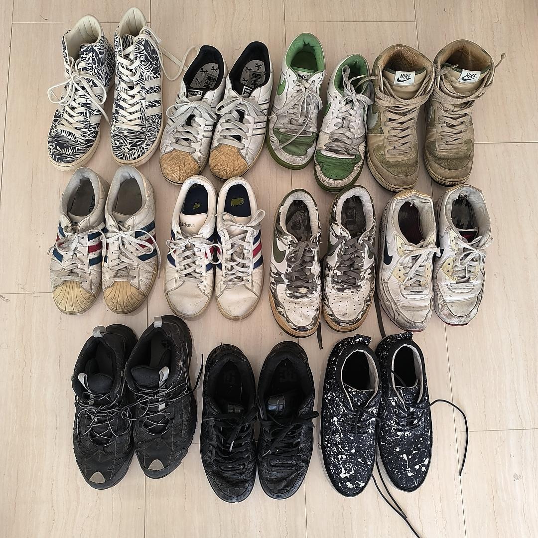 進*れ様 ナイキ・アディダス・ナンバーナイン　スニーカー11足セット！まとめ売り