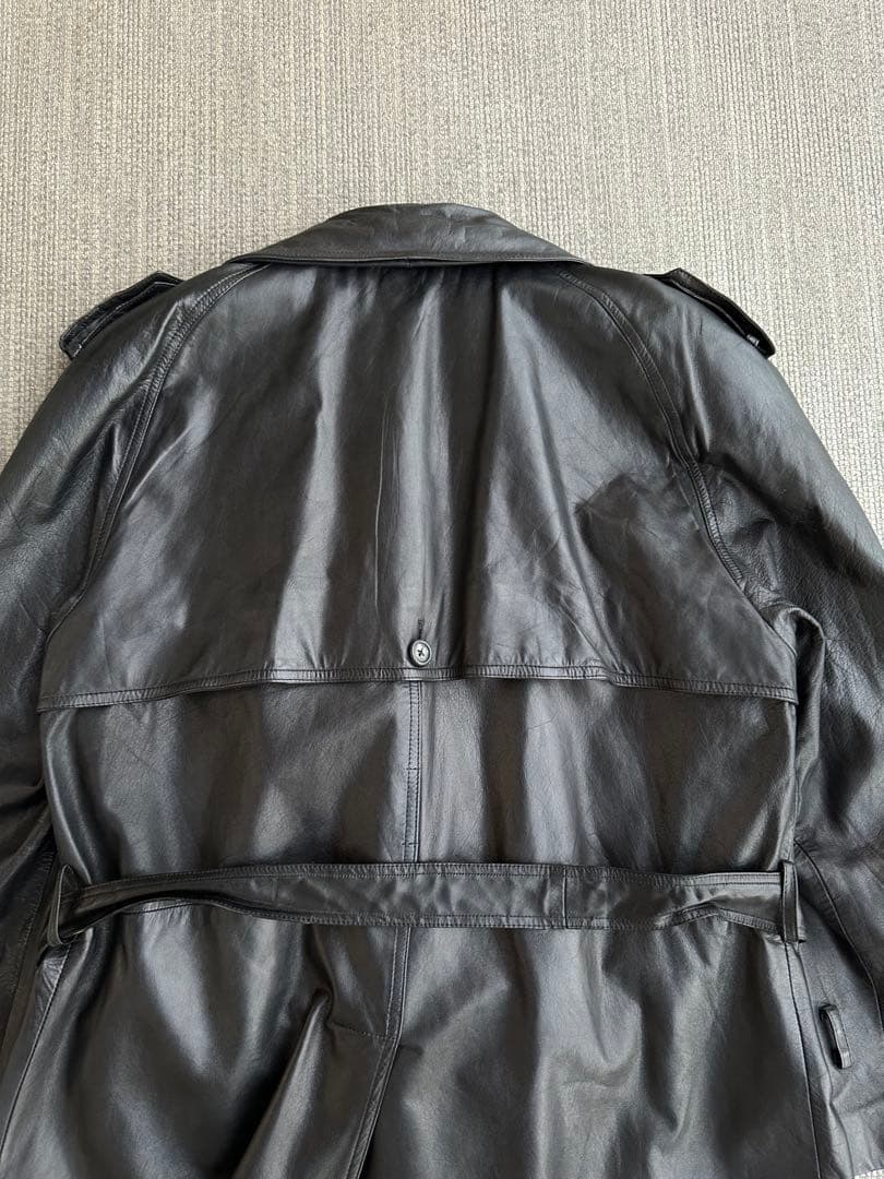 ジャケット・アウター real leather long trench coat