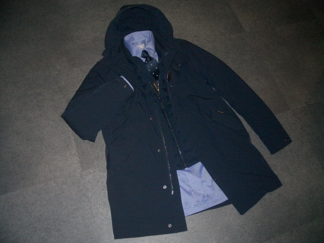 56万円 MooRER ダウンコート 44SM ムーレー チェスターステンカラー