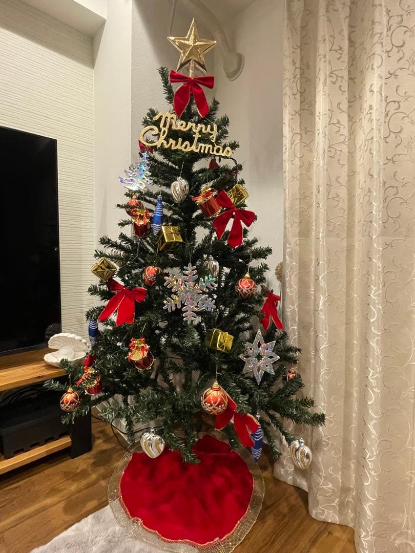 クリスマスツリー 150cm オーナメント付き