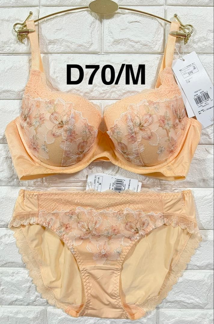 トリンプ　天使のブラ　魔法のハリ感　TR636 上下3セット　D70/M