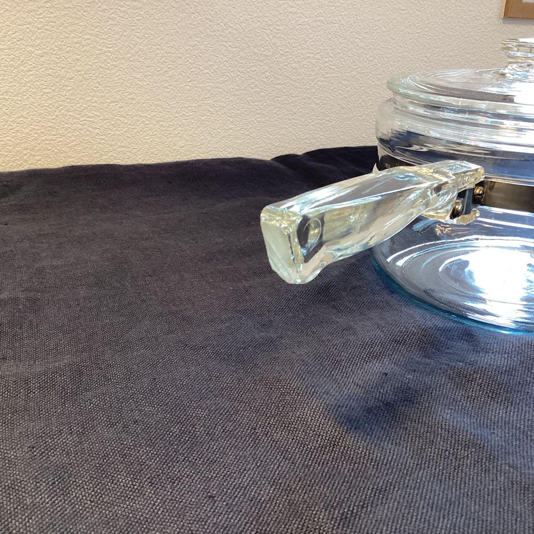 オールドパイレックス 耐熱ガラス 片手鍋