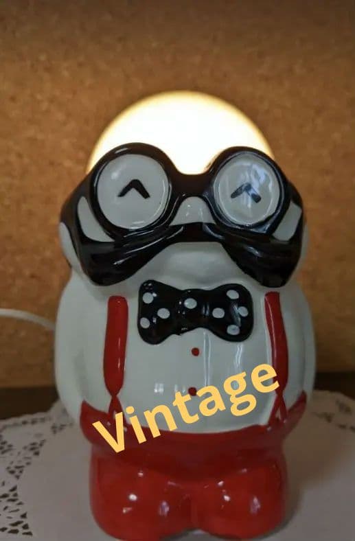 非売品　ナショナルおじさん　ヴィンテージ　昭和レトロ　レアランプ