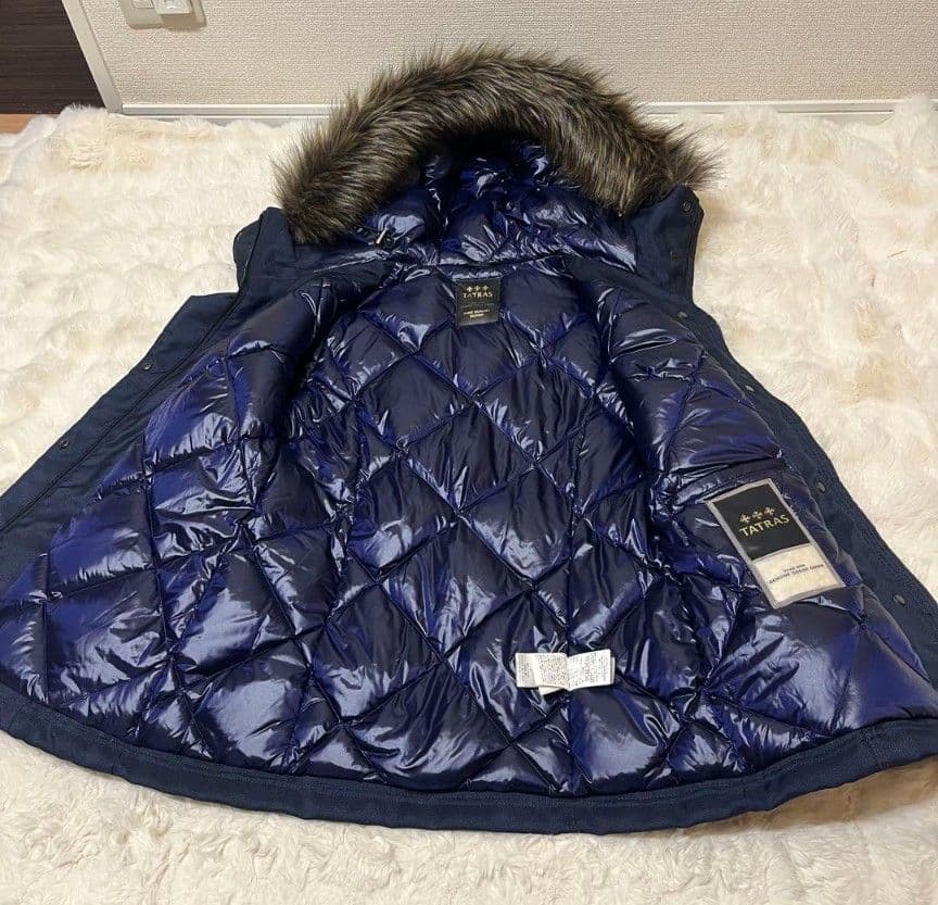 【美品】TATRAS タトラス DUCALE ダウンジャケット カーキ サイズ3