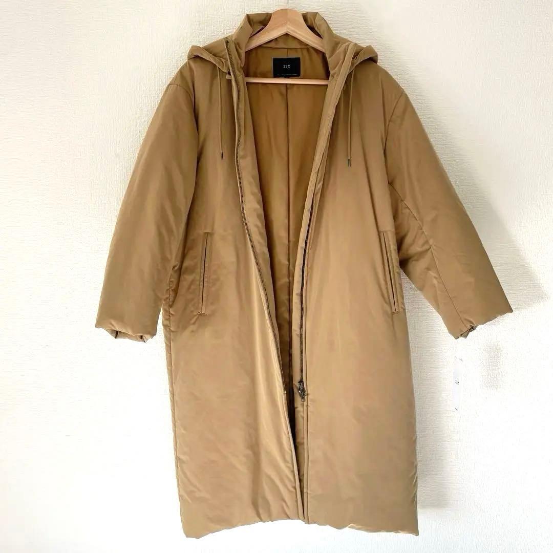 【新品】　23区　中綿ノンステッチロングアウター　コート　32
