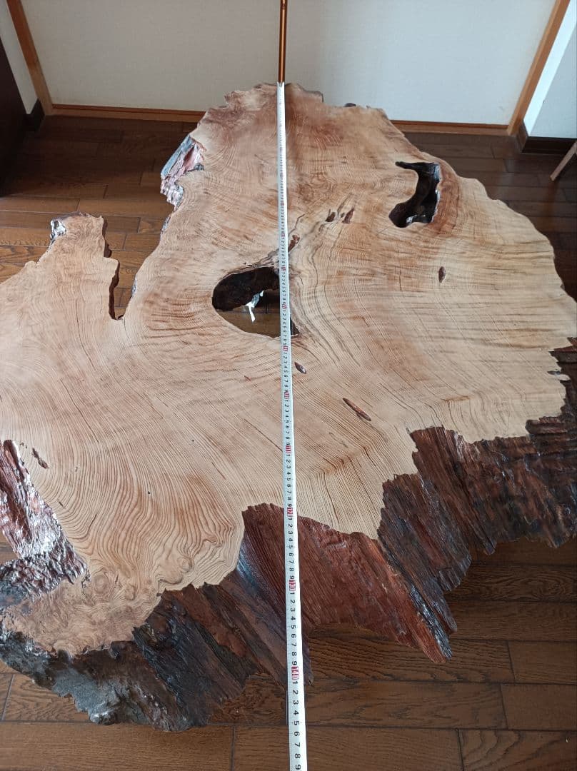 屋久杉　一枚板　ローテーブル