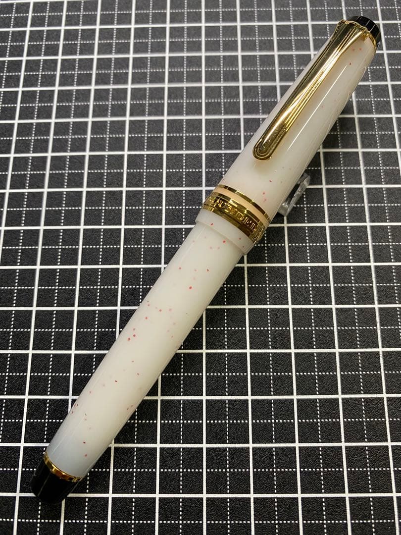 SAILOR 四季織　雪椿　万年筆　字幅MF