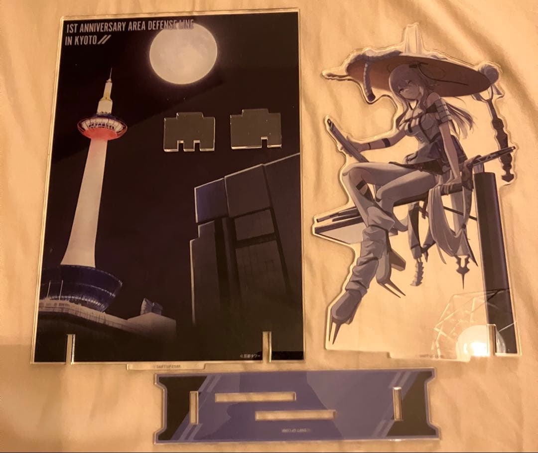 NIKKE 1周年記念エリア防衛戦紅蓮 アクリルジオラマ