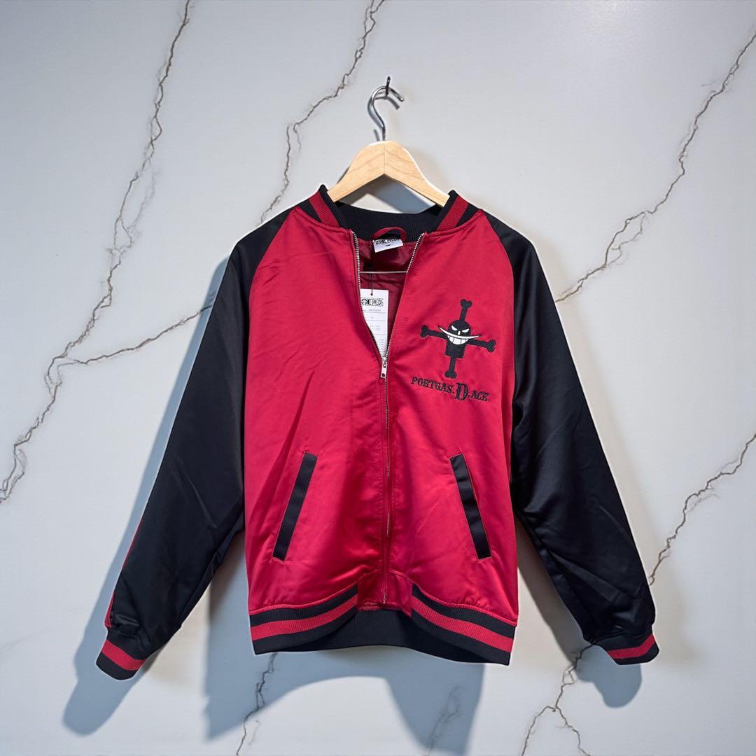 ナ*レ様 新品未使用タグ付き　刺繍 スカジャン ワンピース アニメ グッズ　火拳