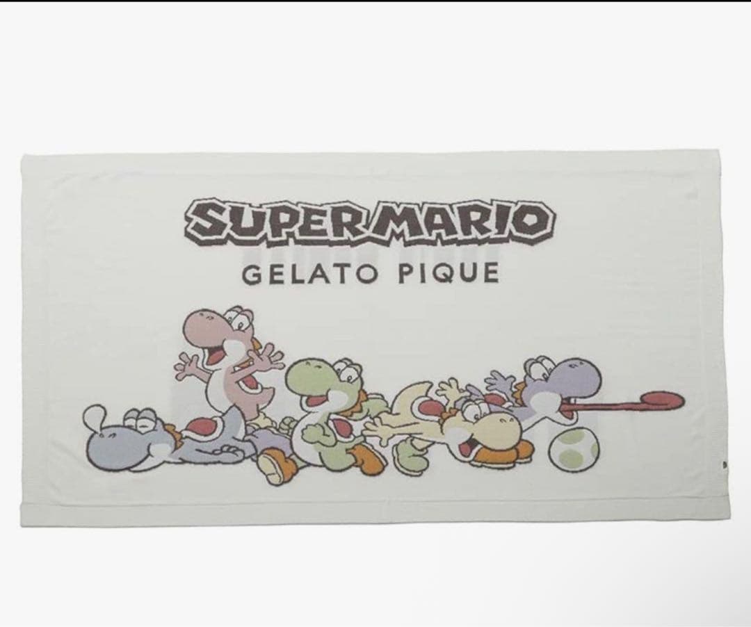 [ジェラート ピケ] スーパーマリオ ヨッシージャガードブランケット