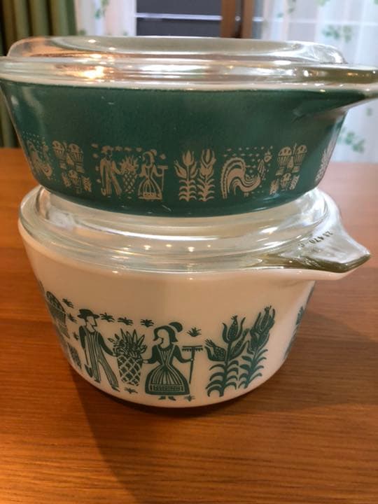 Old Pyrex キャセロールセット