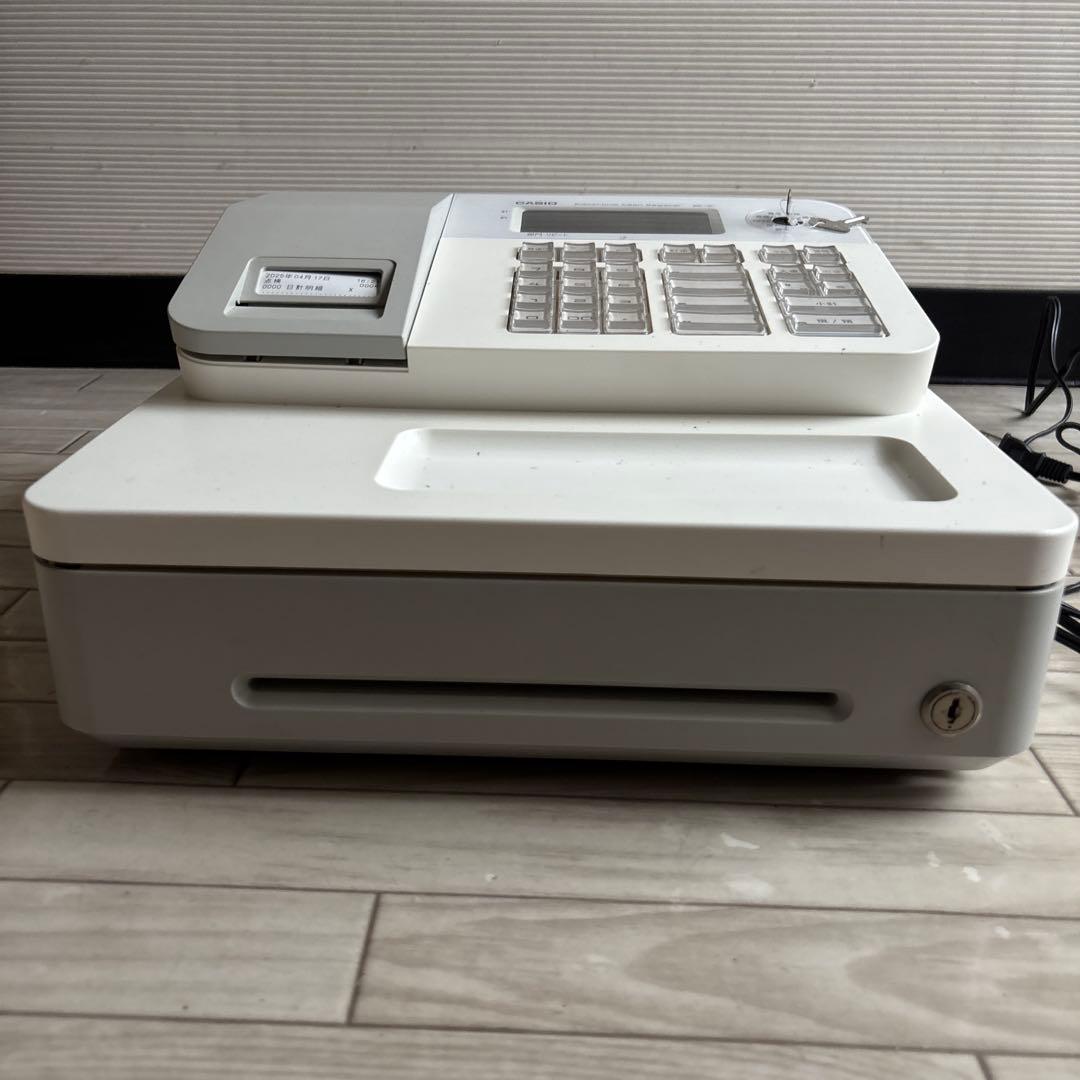 権*六様 CASIO SE-G1-WE 電子レジスター