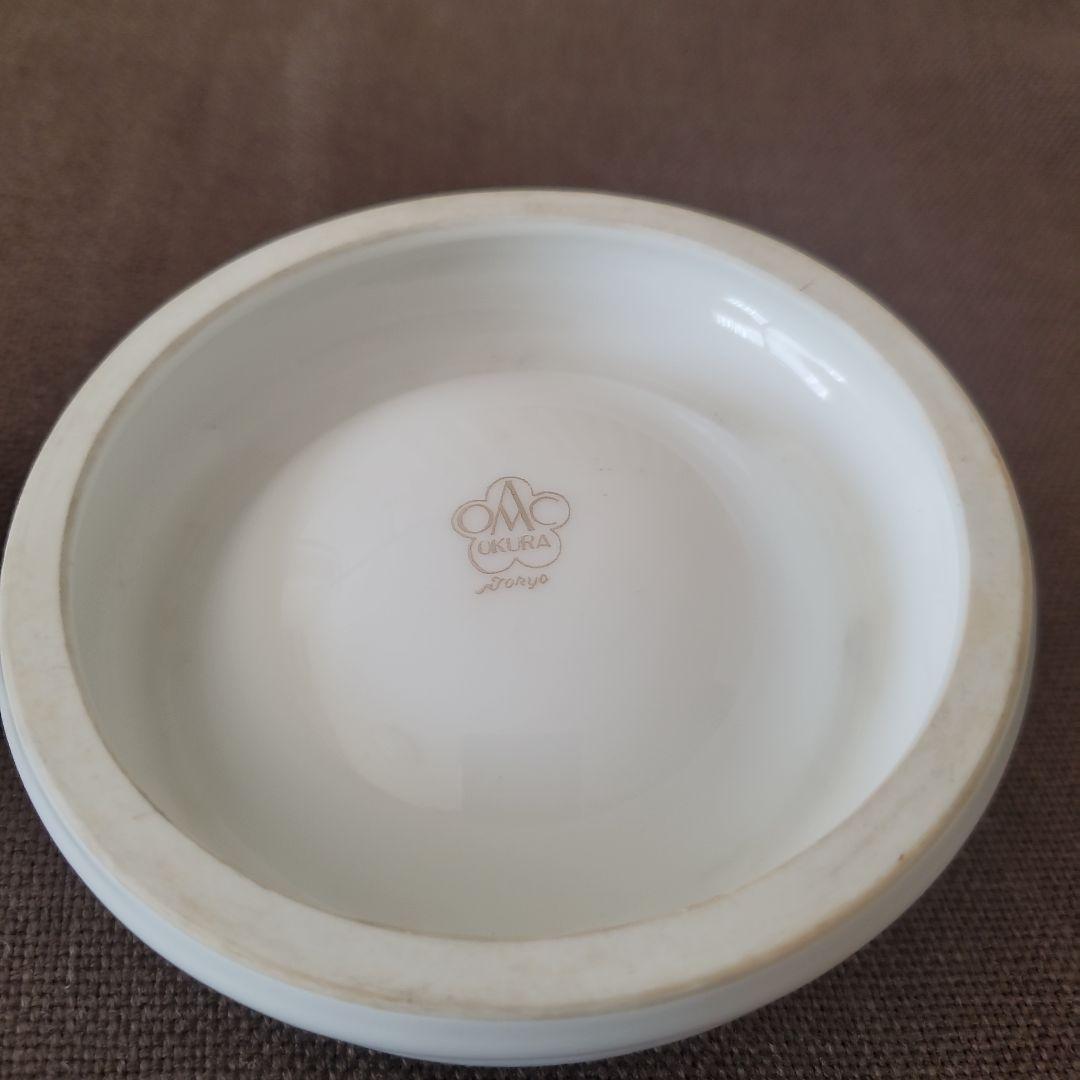 大倉陶園　トレイ　小物入れ　へび　蛇　オークラ　OKURA CHINA 陶器