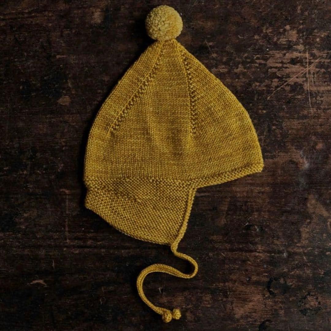 新品 2-4y Misha & Puff Hat Citron