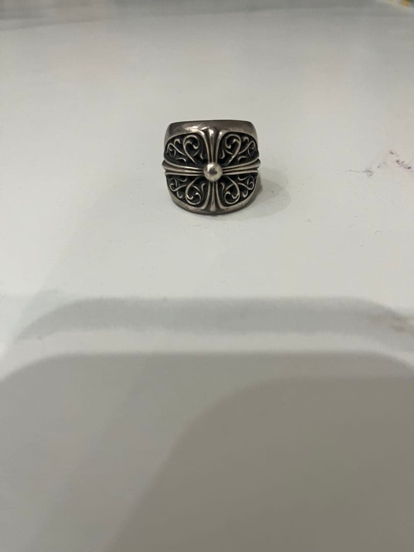 クロムハーツ　クラシックオーバルクロスリング　19号