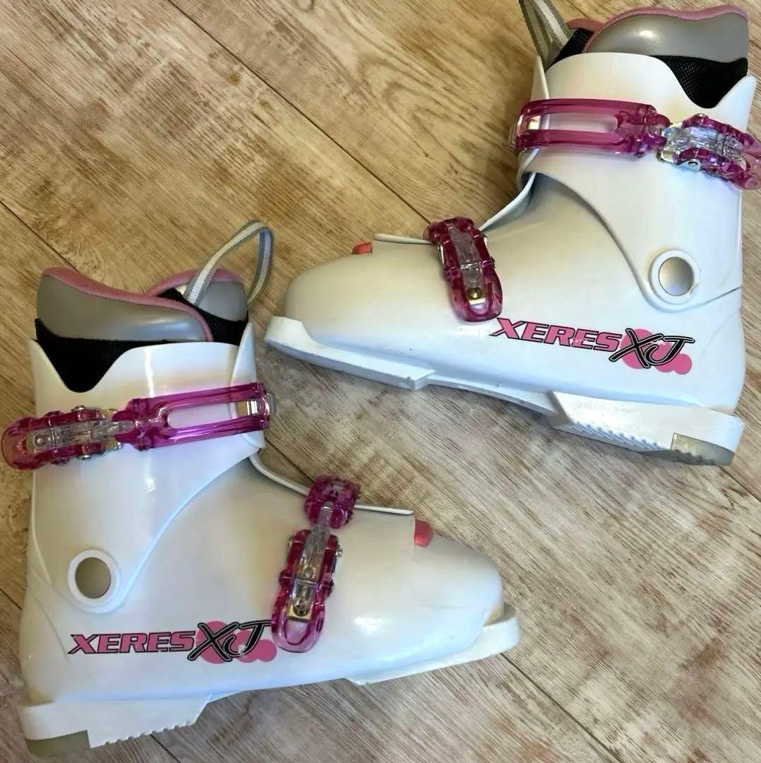 ◾️カービングスキーセット　スキー板140㎝ ブーツ24㎝　子供用　ジュニア用