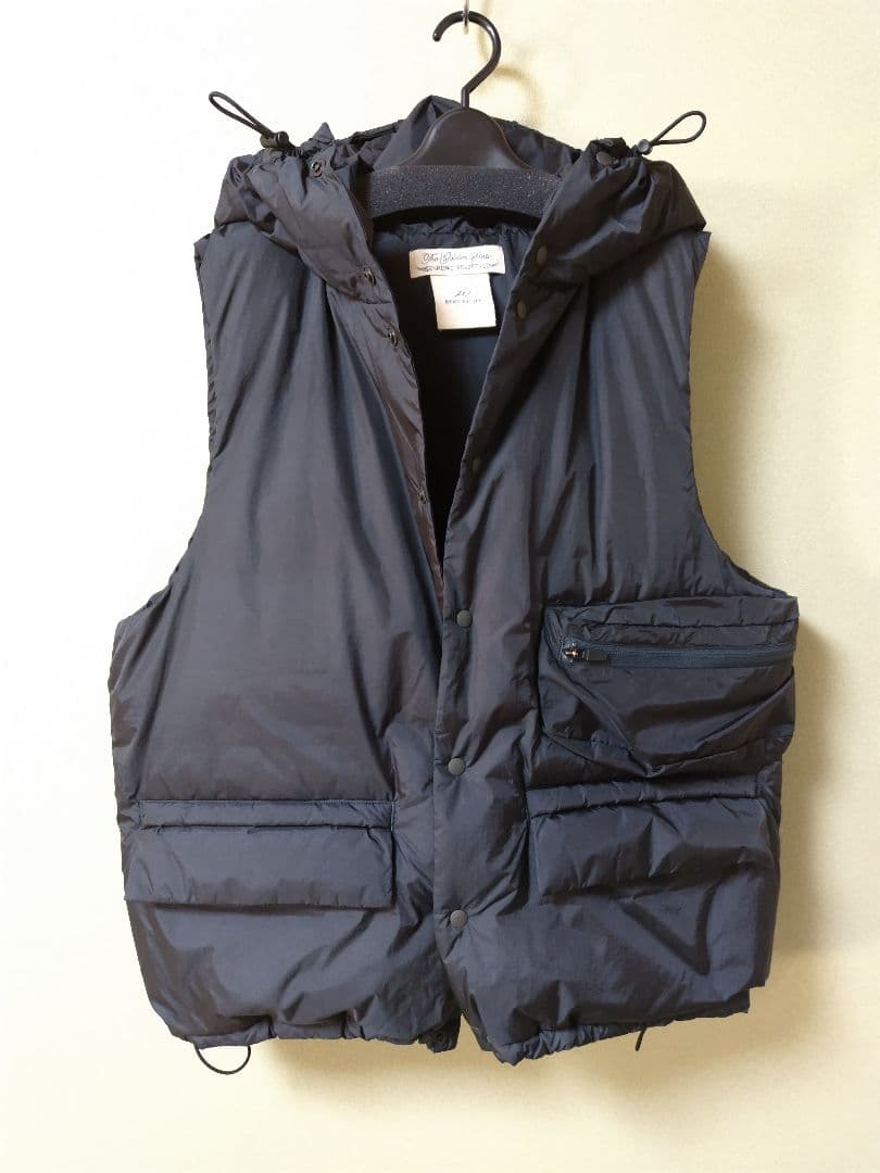 ＊着用1回 美品　CHAOS 別注 レミレリーフダウンベスト　 チャコール