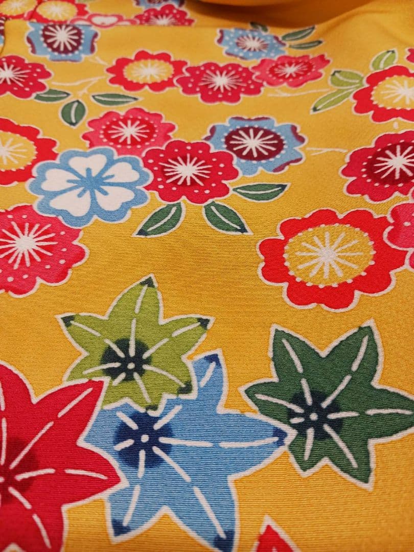 特選 京都 栗山びんがた 七歳お祝い着物 オーダー品