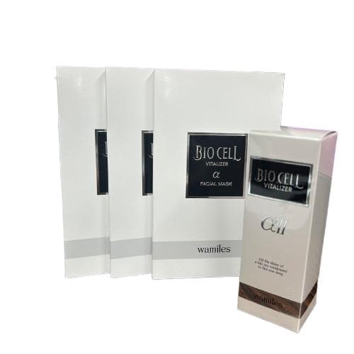ワミレス　ビオセルバイタライザー＆フェイシャルマスクセット