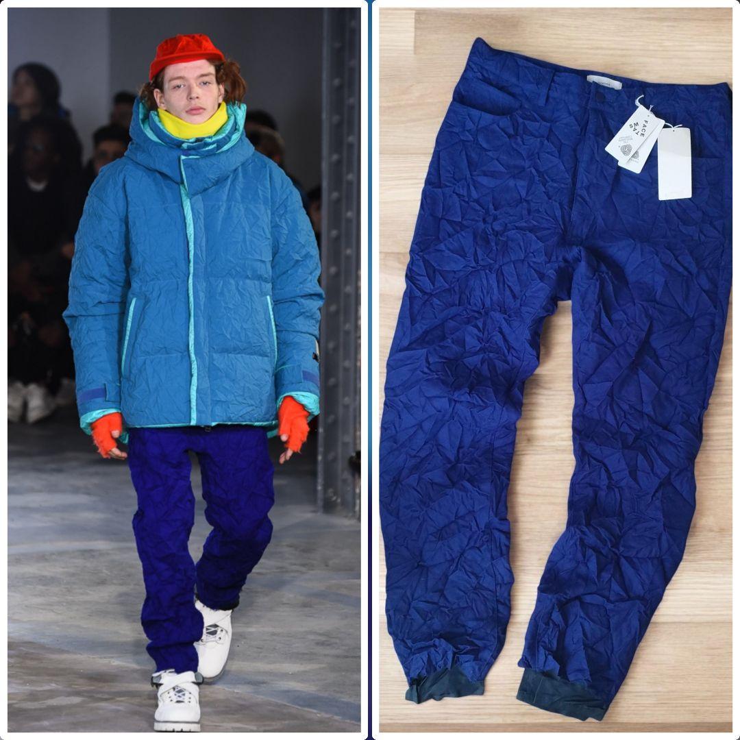 【未使用】FACETASM 19AW WRINKLED WOOL PANTS