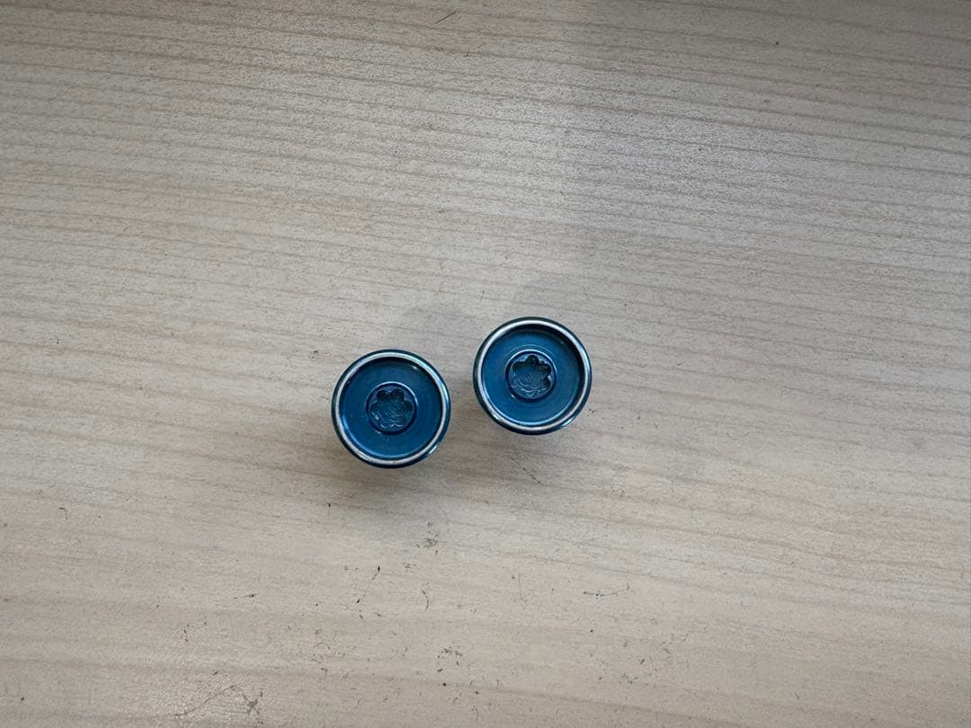 ★☆DRT バリアル　mk-1 ホイールキャップ 2個セット　ブルー　 美品