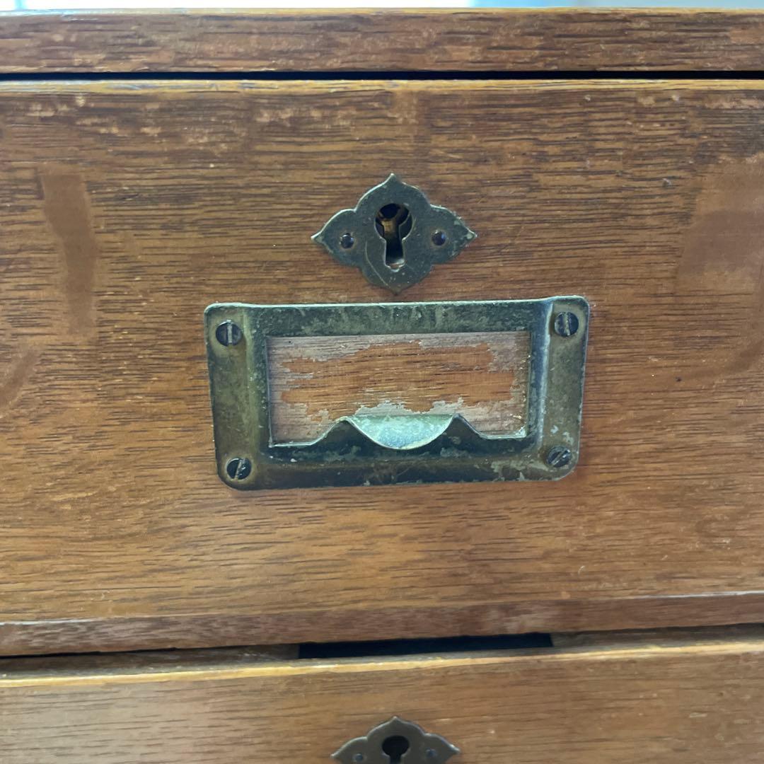 木製引き出し小箪笥4段