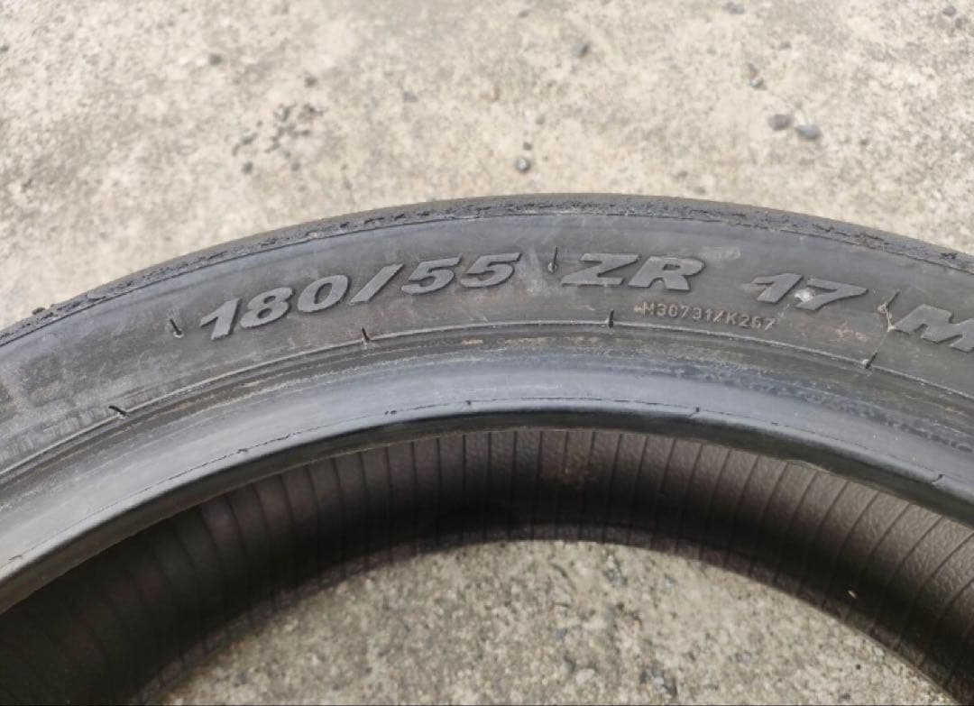 ピレリ ディアブロロッソコルサ 120/70ZR17 180/55ZR17中古