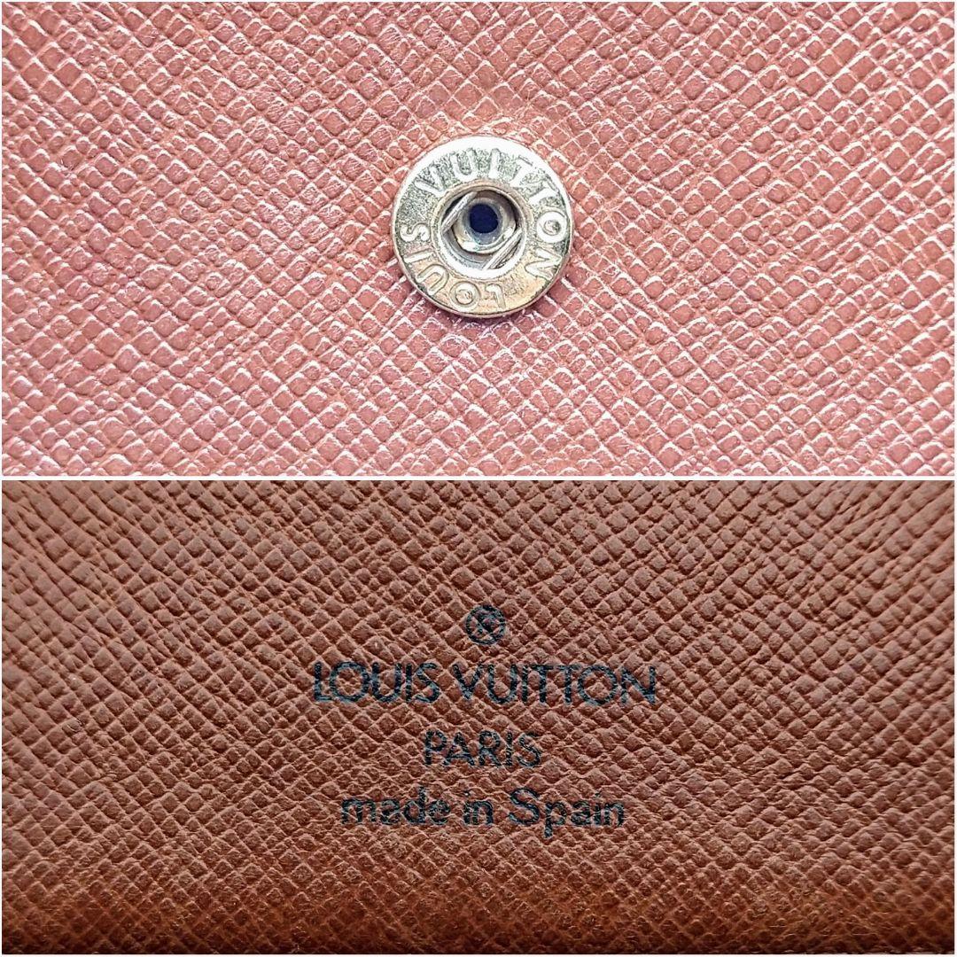 ルイヴィトン モノグラム ポルトフォイユ マルコ 二つ折り財布 コンパクト