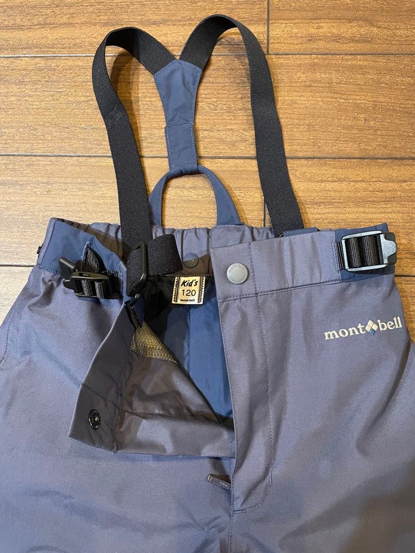 mont-bell キッズスキーウェアセット120cm
