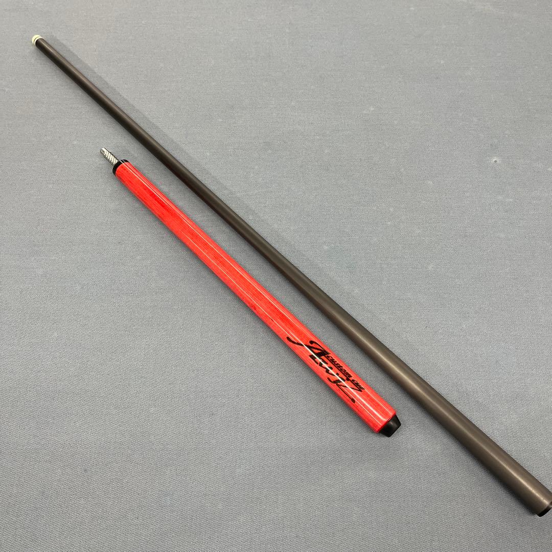 アワジジャンプキュー　ビリヤードキュー 赤・黒