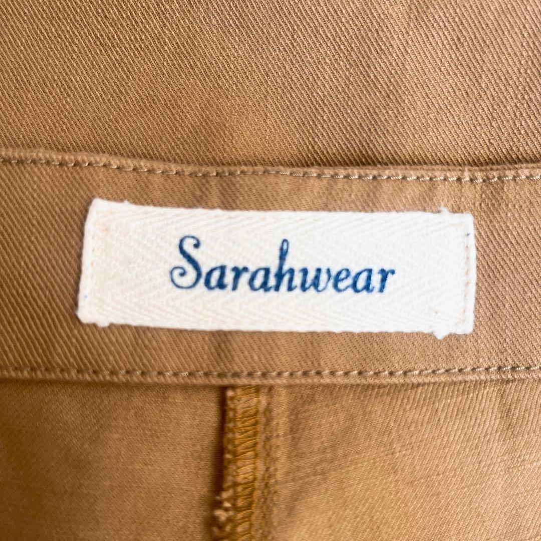 SARAHWEAR キャメル　オーバーオール　コットン　無地