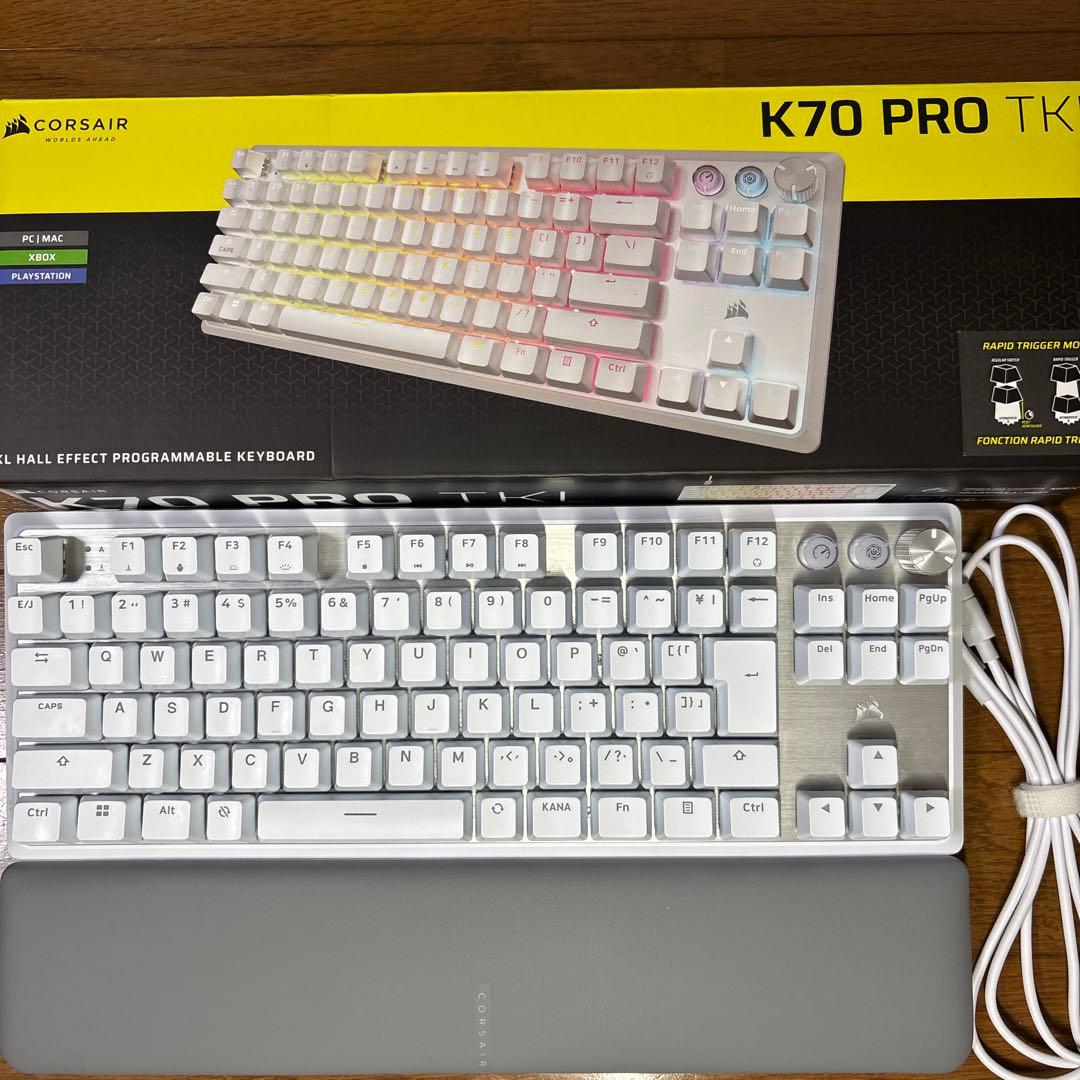 CORSAIR K70 PRO TKL ラピッドトリガー