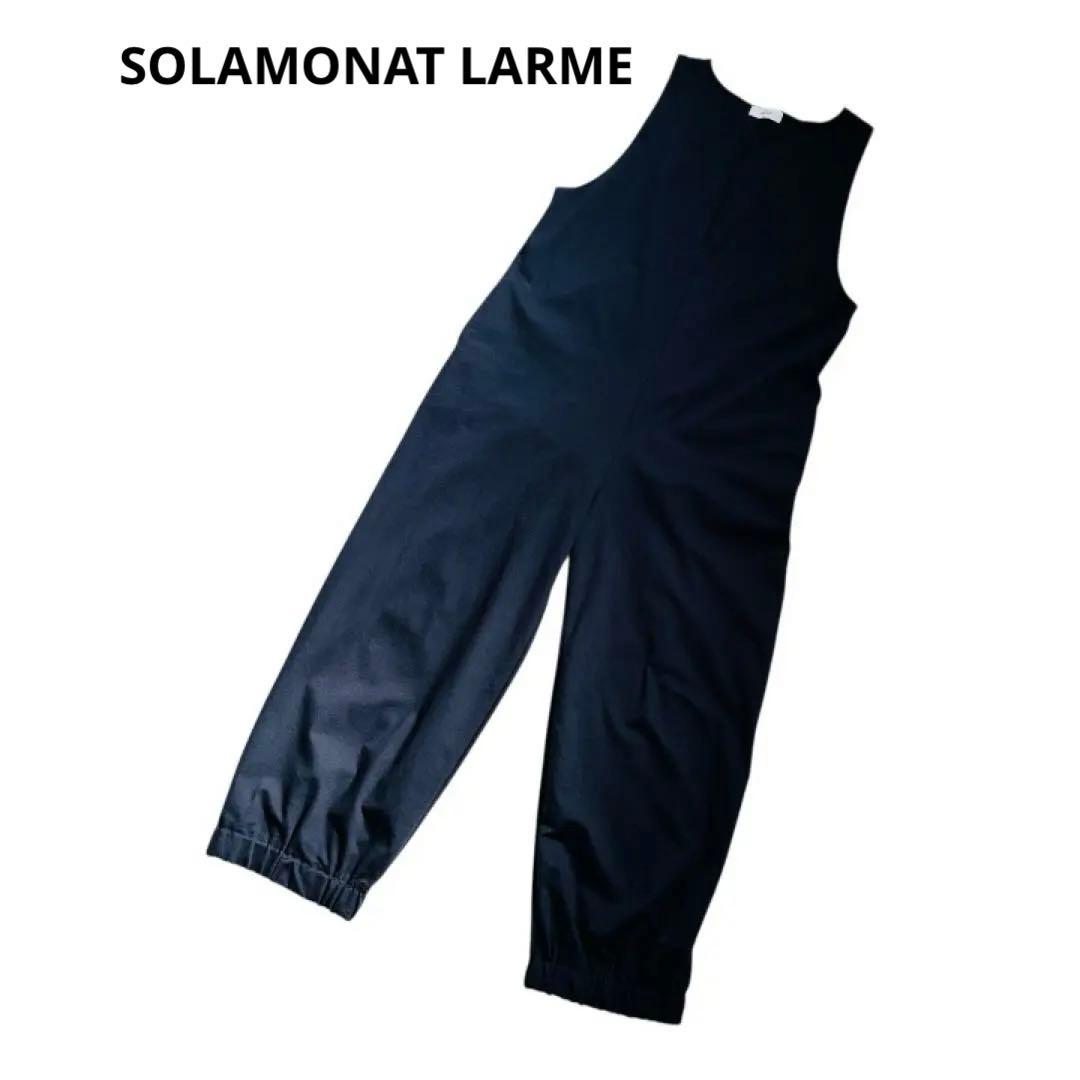 『SOLAMONAT 』モッツァレラストレッチジャンプスーツサロペット　ソラモナ