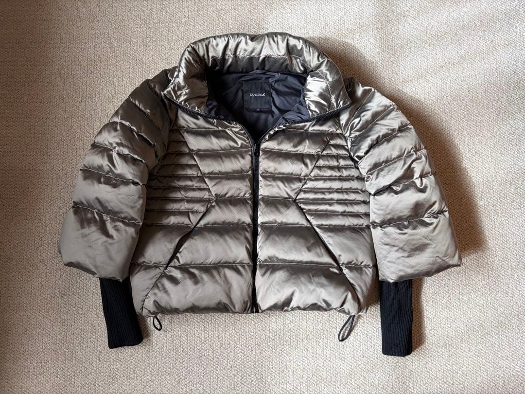 DUVETICA NESSA licネッサ メタリックダウンジャケット