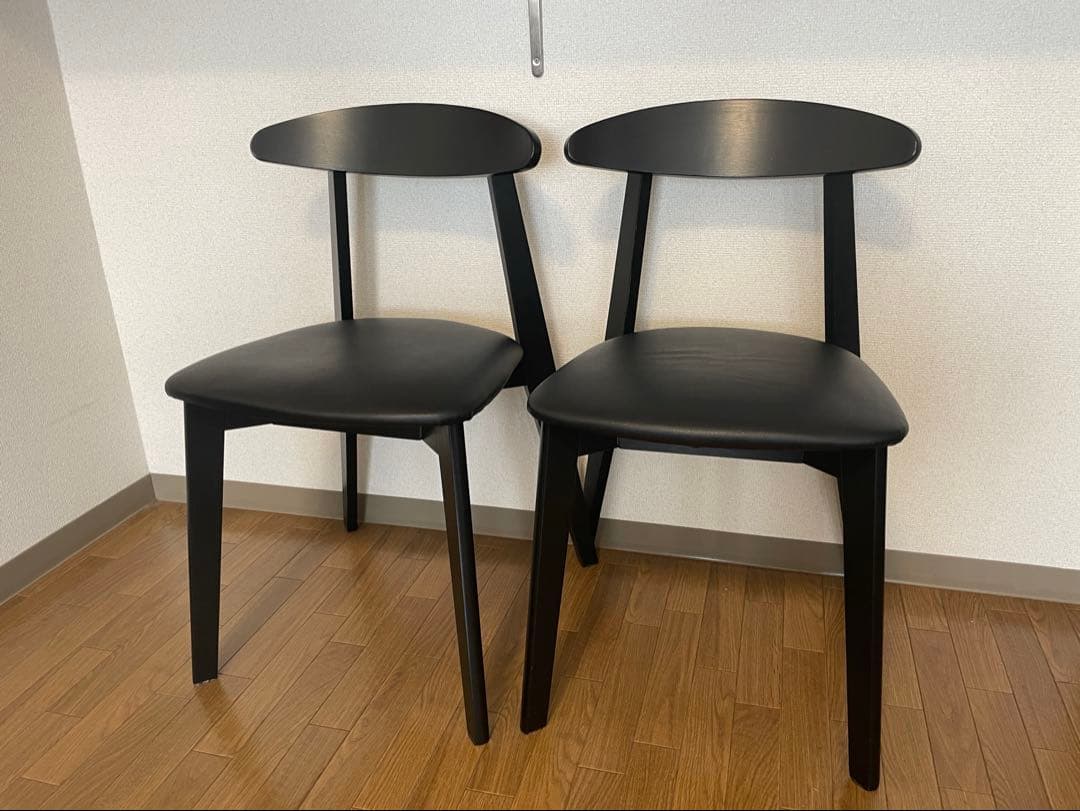 IKEA(イケア) ダイニングチェア2脚セット HANSOLA