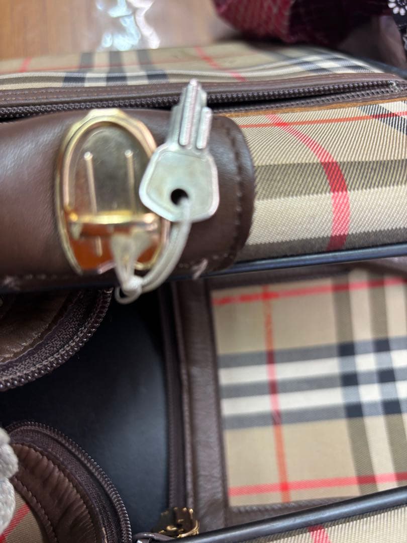 Burberrys ボストンバッグ チェック柄