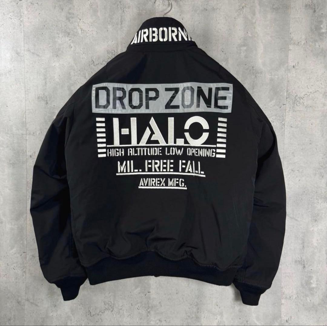 アヴィレックスAVIREX MilitaryCamp HALOフライトジャケット