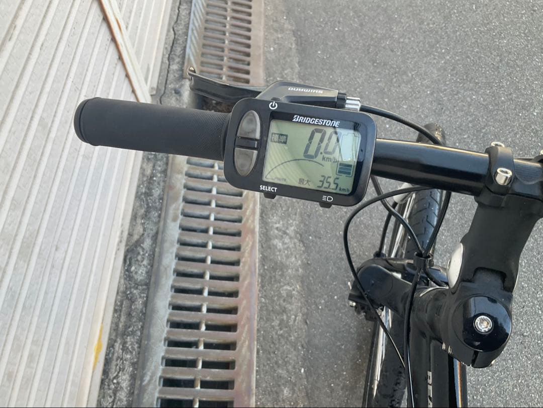 ブリヂストン最新機種REAL stream26インチブラックアルミボディー