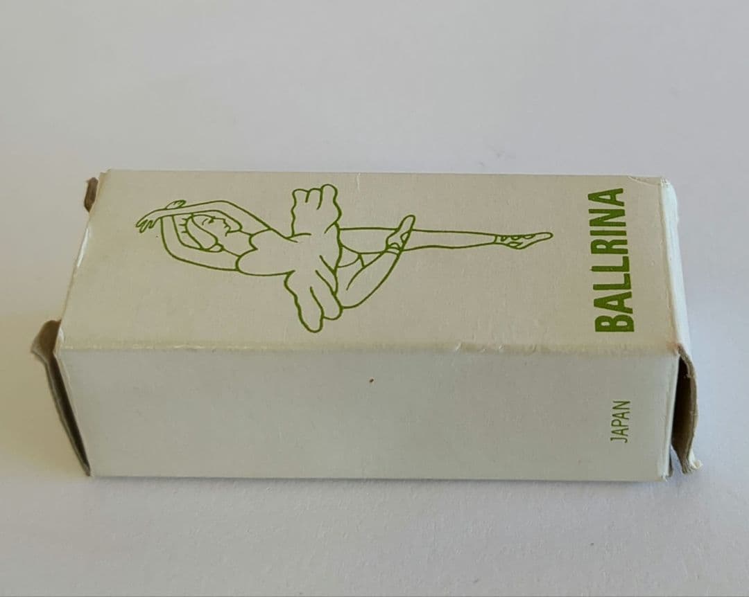 美品　昭和レトロ（希少）バレリーナ　オルゴール　小物入れ 　禁じられた遊び