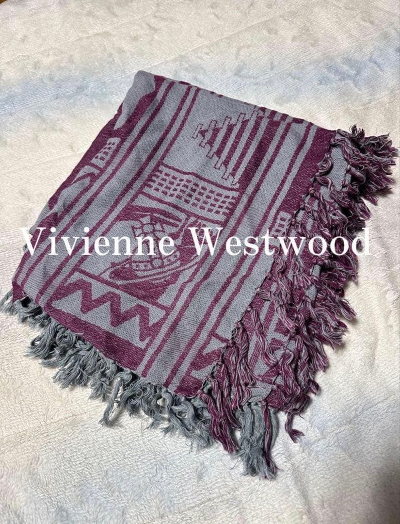小物 Vivienne Westwood Orb Logo Muffler