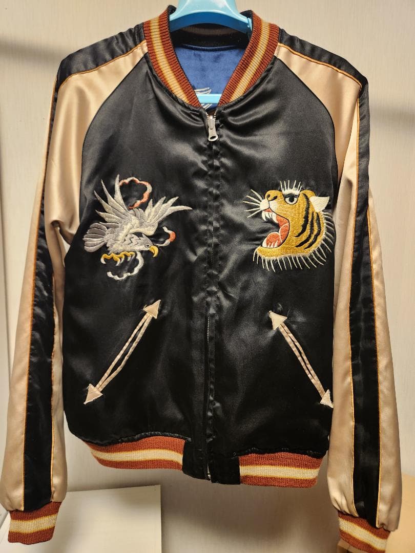 ミ*ズ様 テーラー東洋 リバーシブル スカジャン　M18247 M品番 テキサス