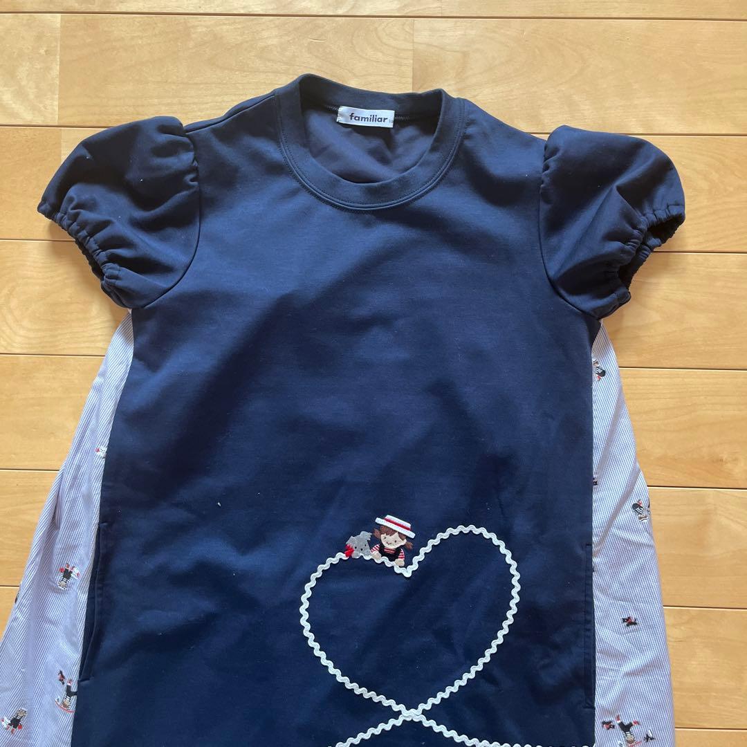 レア❗️美品♡ほぼ未使用♡familiar ワンピース