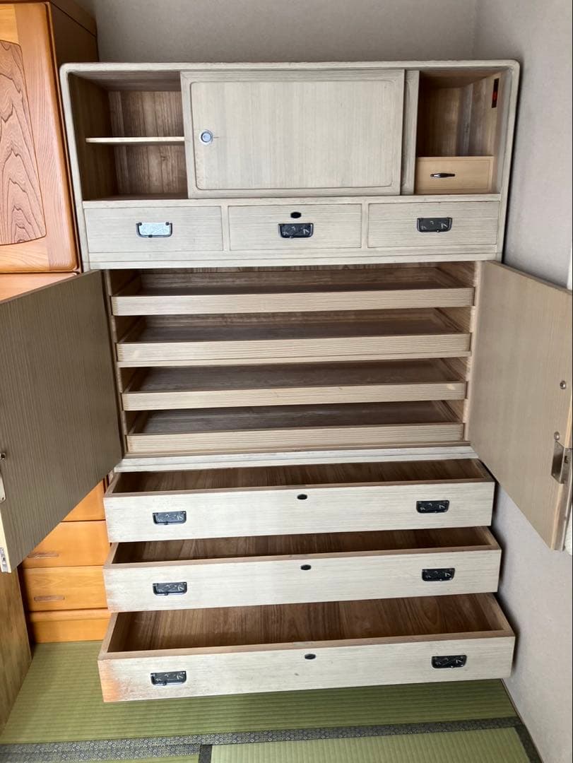 加茂桐箪笥　衣装箪笥