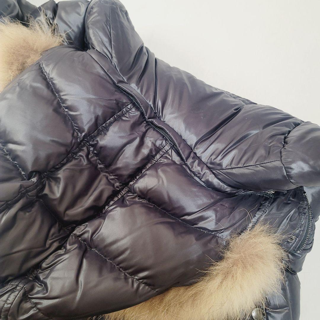 極美品☆BURBERRYブルーレーベルダウンコートジャケットフード付ノバチェック