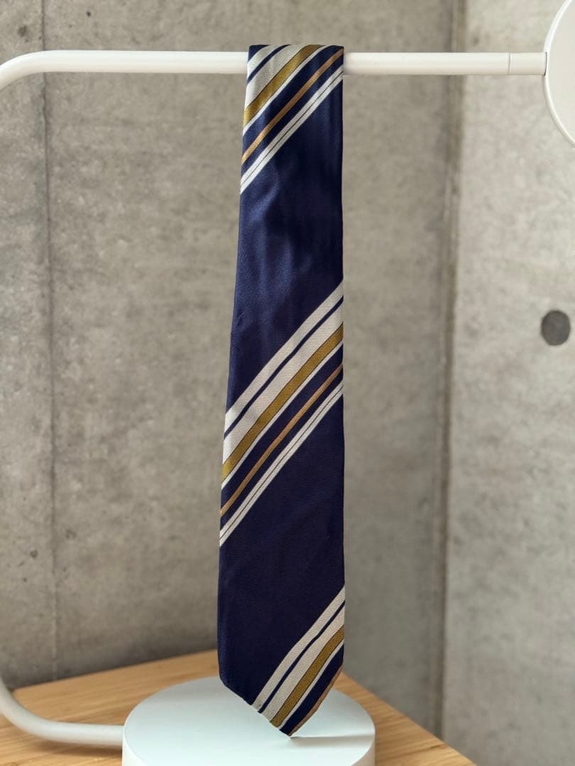 aki17さま専用Atto Vannucci ストライプネクタイ セッテピエゲ