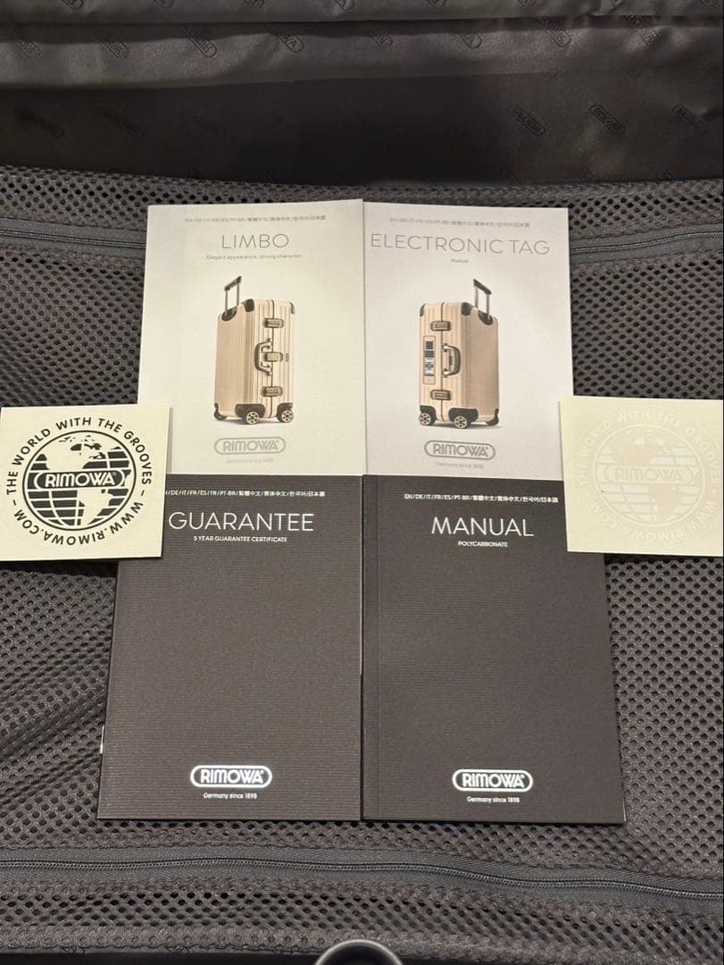 ✨美品✨使用1回のみ LIMBO リンボ 約60L ブラック デジタルタグ搭載