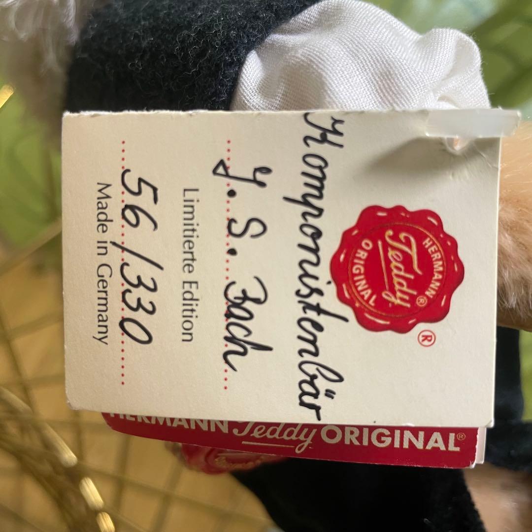 ドイツ　ハーマン社　テディベア　バッハ　オルゴール　　　　　大幅値下げしました！