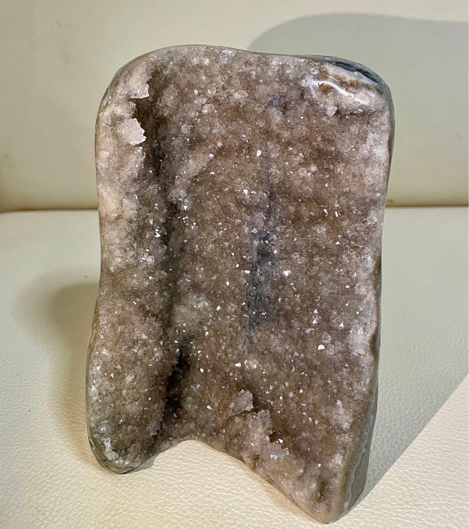 ベージュアメジスト クリスタルドーム パワーストーン 浄化 幸運 約1.7キロ